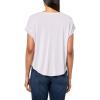 Lucky Brand Womens Short Sleeve Sandwash Dolman Tee(Thistle)