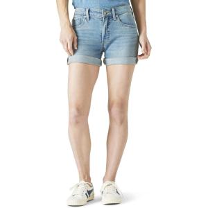 Lucky Brand Women’s Mid Rise Ava Roll Up Short(Top of Class)