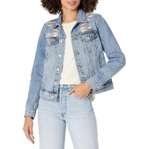 Lucky Brand Women’s Tomboy Trucker Jacket(Loretto Sky)