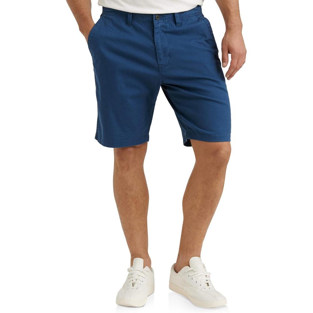 imageLucky Brand Mens Printed Flat Front ShortClancy Blue