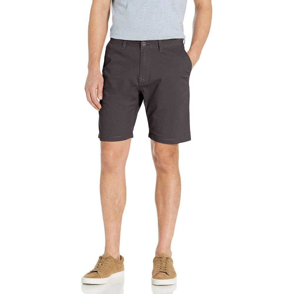 imageLucky Brand Mens Printed Flat Front ShortRaven