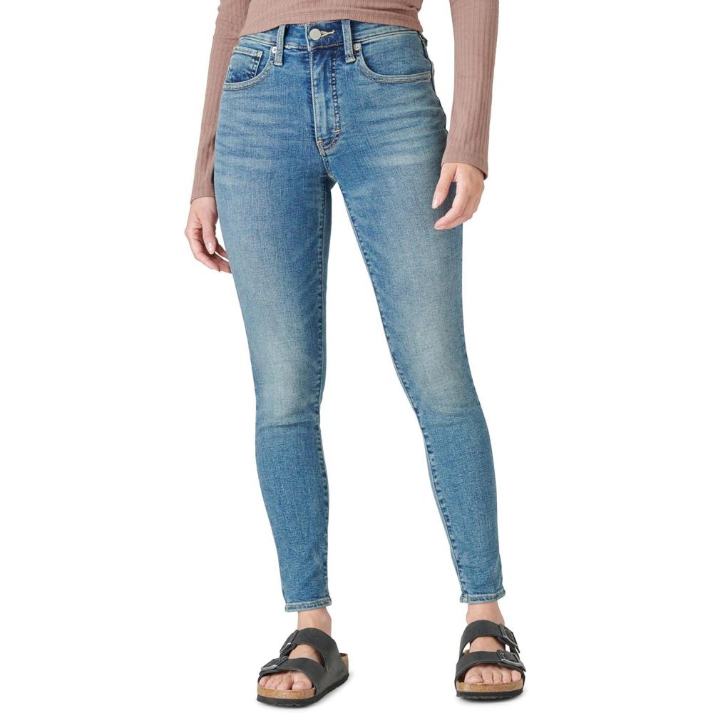 imageLucky Brand Womens High Rise Bridgette Skinny Jean in OlanaShasta1