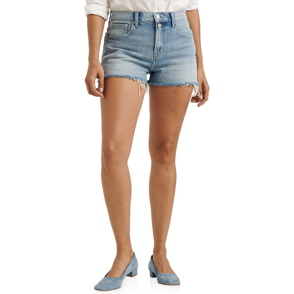 imageLucky Brand Womens Mid Rise Cut Off ShortFlirt Fray