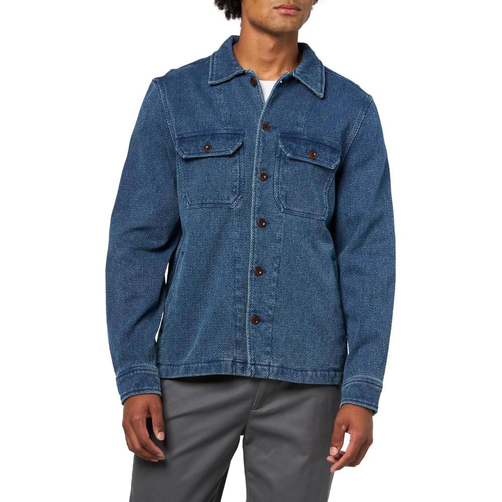 imageLucky Brand mens Indigo Basket Weave JacketIndigo