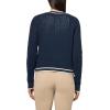 Lucky Brand Women’s Button Front Sweater Jacket(Cadet Navy)