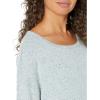 Lucky Brand Womens Cloud Jersey Long Sleeve Crew(Adriatic Blue)
