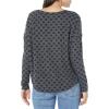 Lucky Brand Womens Cloud Jersey Long Sleeve Crew(Alt Heart 6 Chg)