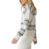 Lucky Brand Women’s Fairisle Crew Sweater(Whisper White Multi)