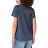 Lucky Brand Women’s Janis Joplin Classic Crew Tee(Dress Blues)