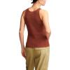 Lucky Brand Women’s Knit Rib Sweater Tank(Cinnamon)