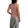 Lucky Brand Women’s Knit Rib Sweater Tank(Mauve Shadows)