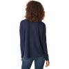 Lucky Brand Women’s Long Sleeve Crew Neck Top(American Navy)