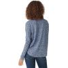 Lucky Brand Women’s Long Sleeve Crew Neck Top(Blue Multi)