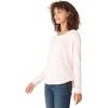 Lucky Brand Women’s Long Sleeve Crew Neck Top(Veiled Rose)