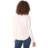 Lucky Brand Women’s Long Sleeve Crew Neck Top(Veiled Rose)