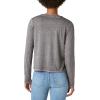 Lucky Brand Women’s Long Sleeve V Neck Tee(Asphault)