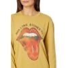 Lucky Brand Women’s Rolling Stones Crewneck(Antelope)