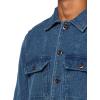 Lucky Brand mens Indigo Basket Weave Jacket(Indigo)