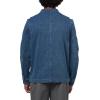 Lucky Brand mens Indigo Basket Weave Jacket(Indigo)