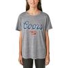 Lucky Brand Women’s Coors Boyfriend Tee(Heather Grey)