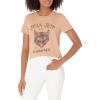 Lucky Brand Women’s Graphic Tee(Macchiato)