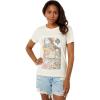 Lucky Brand Women’s Short Sleeve Queen of Spades Graphic Tee(Soft Pink)