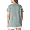 Lucky Brand Women’s Classic V-Neck Tee(Balsam Green)