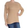 Lucky Brand Rib Ruffle Top(Camel)