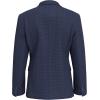 Lucky Brand Men’s Navy Seersucker Plaid Sportcoat, Slim Fit, Unstructured, 2-Button, Notch Collar