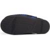Lucky Brand Boys Buffalo Plaid Memory Foam Clog Slippers, Non Slip Rubber Sole House Shoes, Kids Cozy Fluffy Bedroom Clogs(Royal)