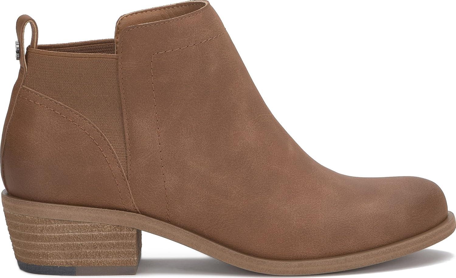 imageLucky Brand Badene Stacked Heel BootieGingerGinger