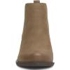 Lucky Brand Badene Stacked Heel Bootie(Dark Natural/Dark Natural)
