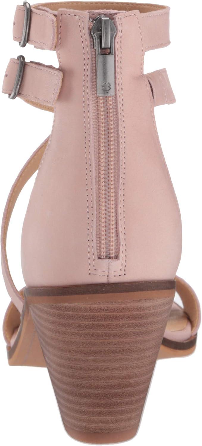 imageLucky Brand womens Ressia Ankle Strap SandalAdobe Rose