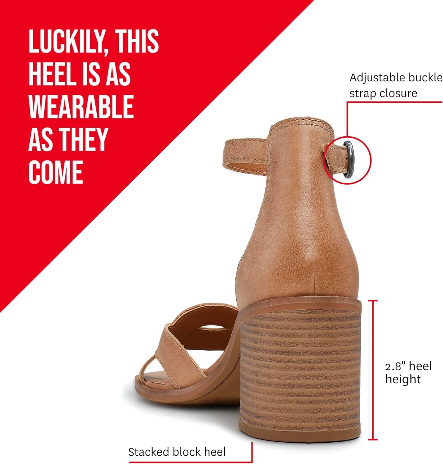 imageLucky Brand womens Sarwa Ankle Strap SandalOrchid