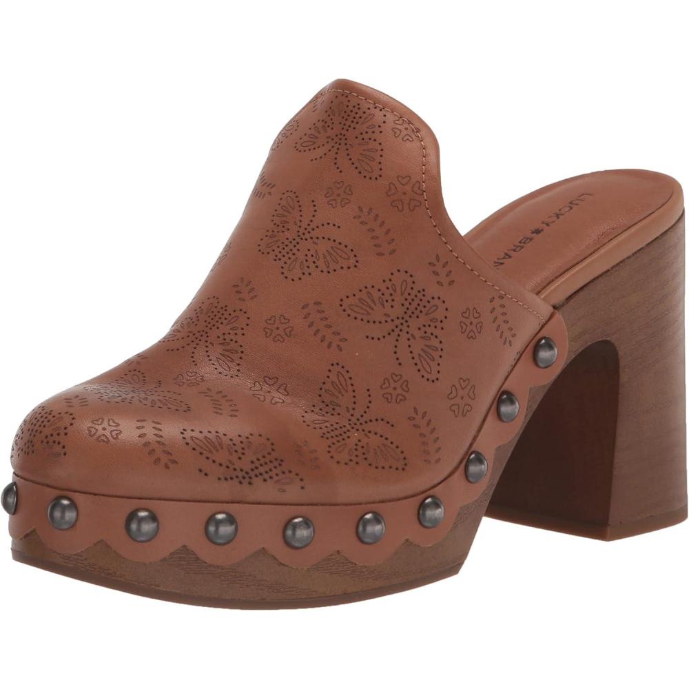 imageLucky Brand Womens Immia High Heel ClogTan