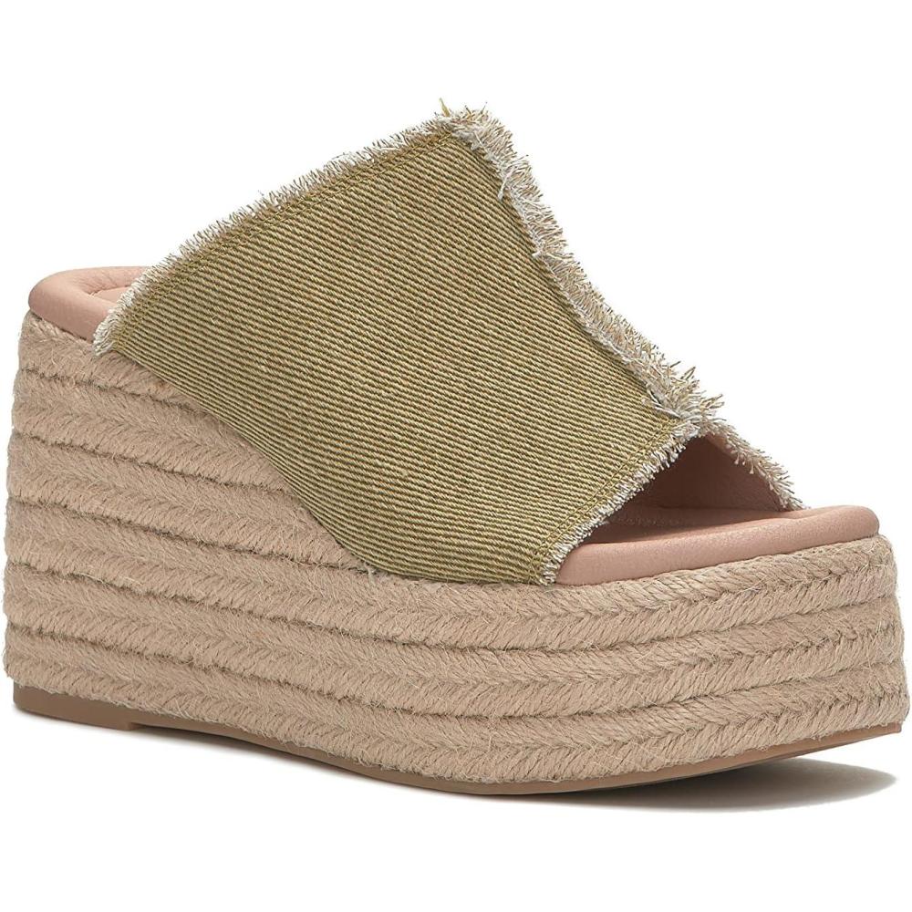 imageLucky Brand Womens Scippio Platform Wedge SandalFennel Seed