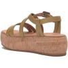 Lucky Brand Women’s Jacobean Platform Sandal Wedge(Fennel Seed)