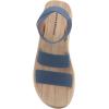 Lucky Brand Women’s Samella Platform Sandal Wedge(Jeans)