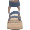 Lucky Brand Women’s Samella Platform Sandal Wedge(Jeans)