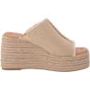 Lucky Brand Women’s Scippio Platform Wedge Sandal(Natural)