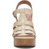 Lucky Brand womens Imana Platform High Heel Sandal(Vanilla)