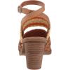 Lucky Brand womens Lissie Braided High Heel Sandal(Tan Sunflower)