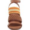 Lucky Brand womens Lissie Braided High Heel Sandal(Tan Sunflower)