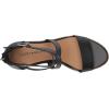 Lucky Brand womens Ressia Ankle Strap Sandal(Black)