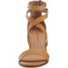 Lucky Brand womens Ressia Ankle Strap Sandal(Golden Yellow)