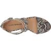 Lucky Brand womens Ressia Ankle Strap Sandal(Natural Snake)