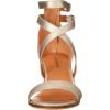 Lucky Brand womens Ressia Ankle Strap Sandal(Platinum)