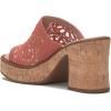 Lucky Brand womens Talvy Macrame Platform Sandal(Eco Red)