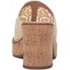 Lucky Brand womens Talvy Macrame Platform Sandal(Vanilla)