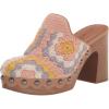Lucky Brand Womens Immia High Heel Clog(Pastel Multi)